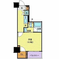 XEBEC千鳥町の物件間取画像